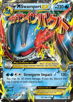 M Swampert-EX XY87 XY Black Star Promos