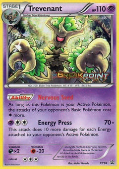 Trevenant XY94 XY Black Star Promos