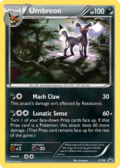 Umbreon XY96 XY Black Star Promos