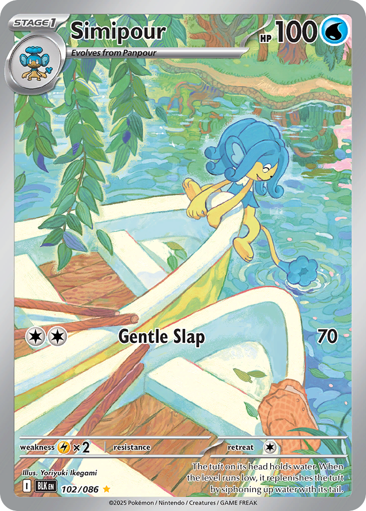Simipour 102/086 Black Bolt
