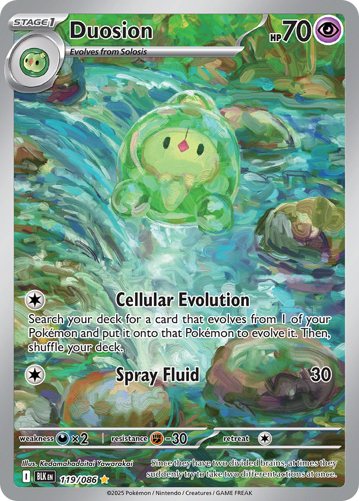 Duosion 119/086 Black Bolt