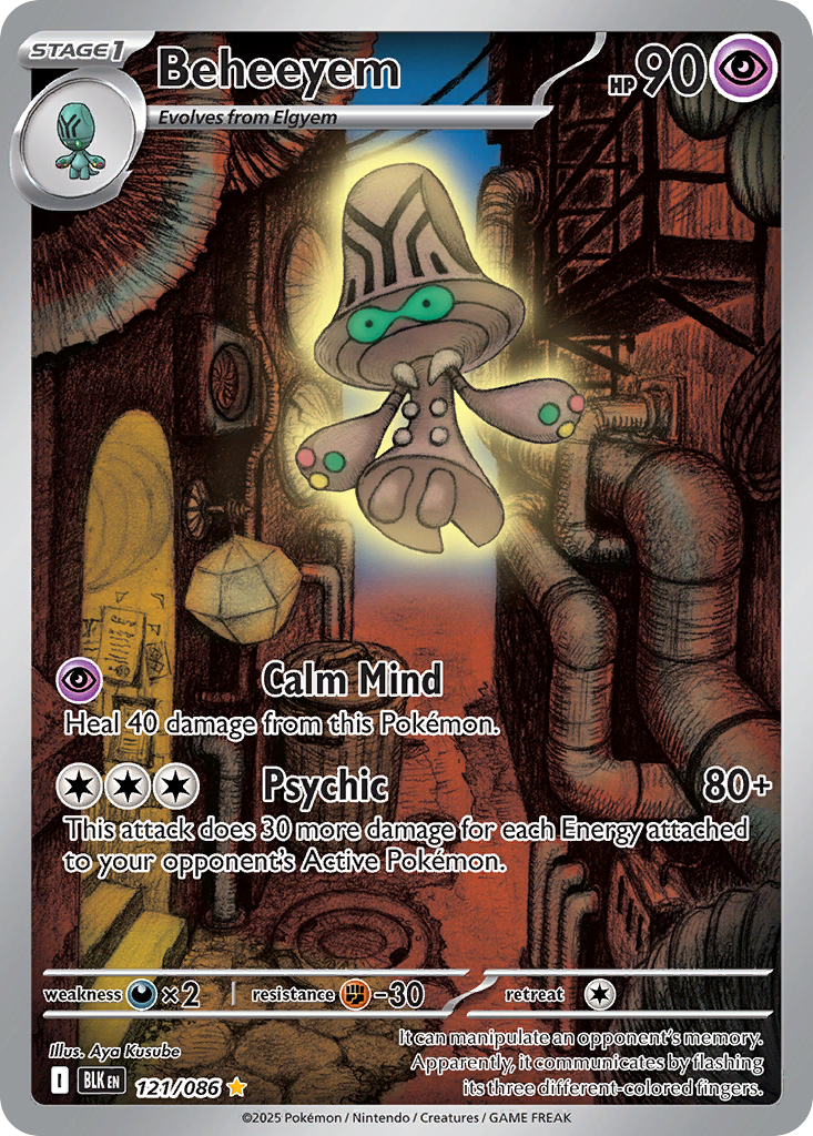 Beheeyem 121/086 Black Bolt