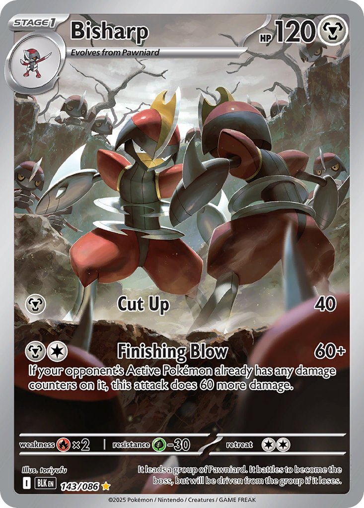 Bisharp 143/086 Black Bolt