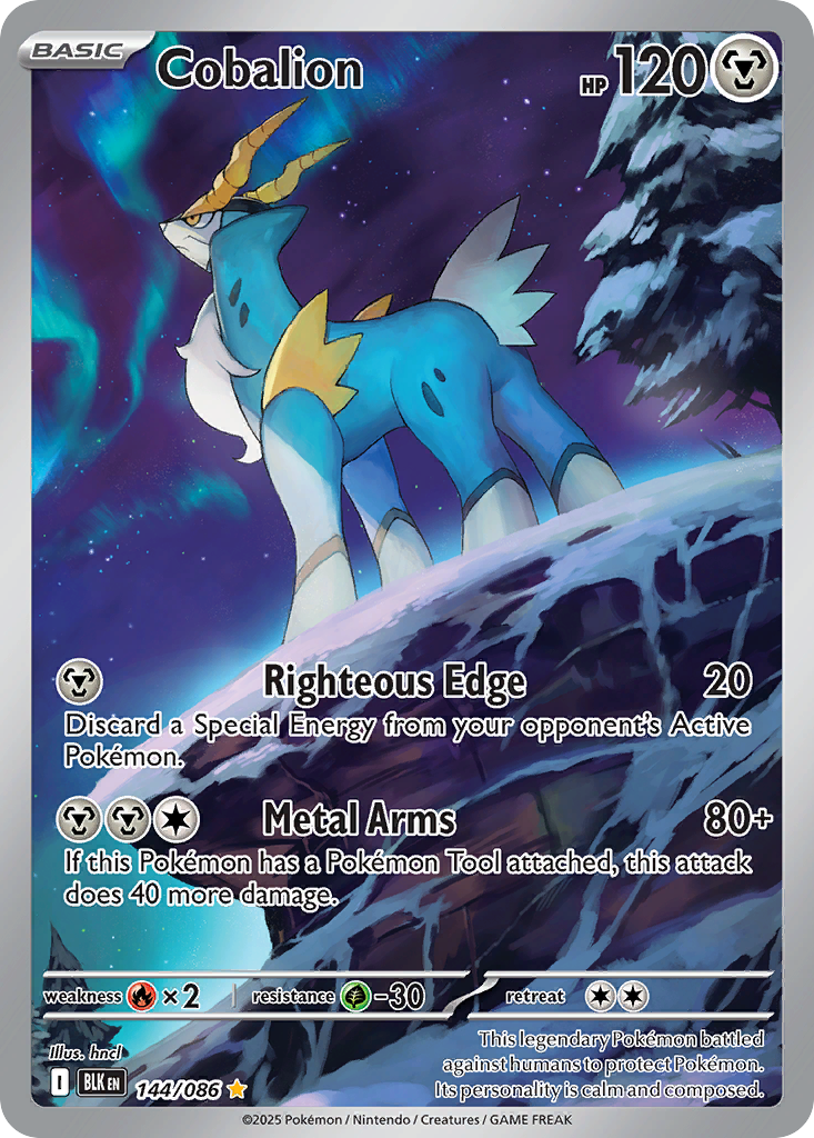 Cobalion 144/086 Black Bolt