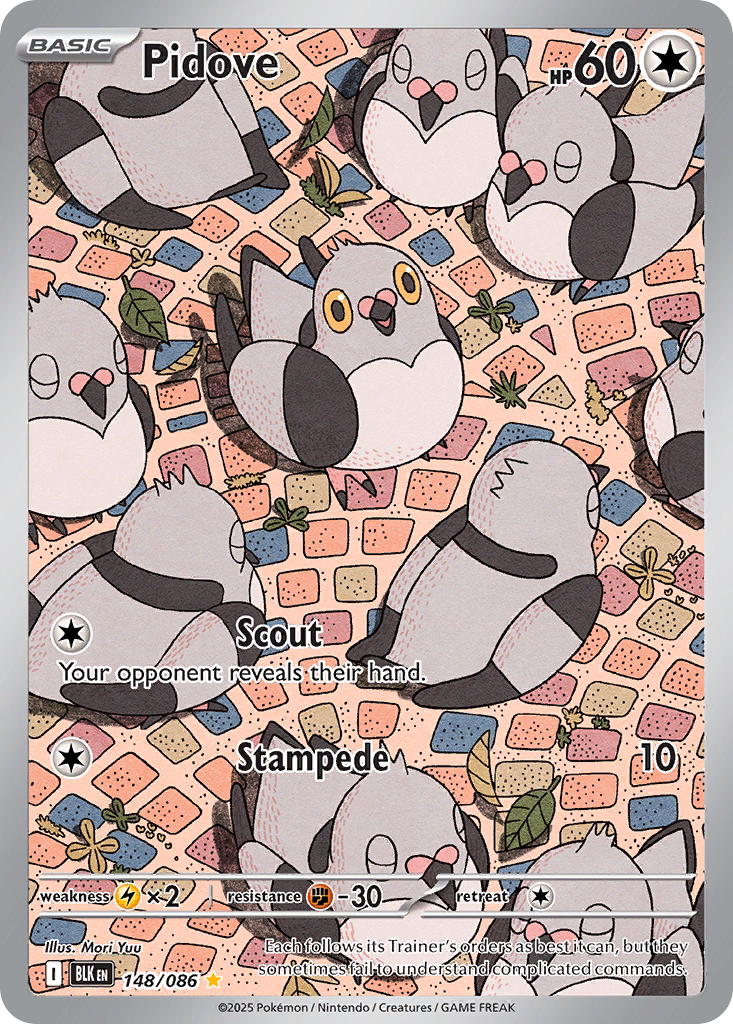 Pidove 148/086 Black Bolt
