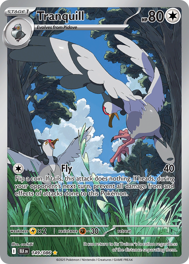 Tranquill 149/086 Black Bolt