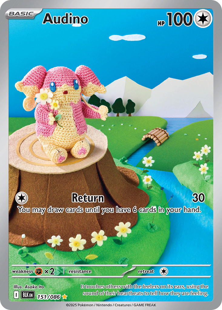 Audino 151/086 Black Bolt