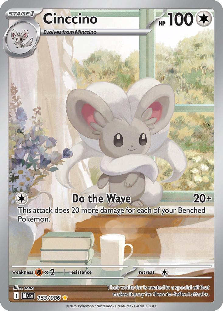 Cinccino 153/086 Black Bolt
