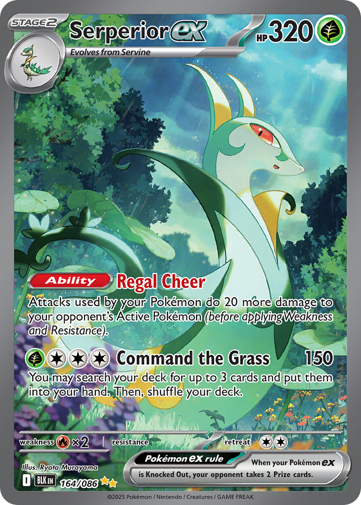 Serperior ex 164/086 Black Bolt