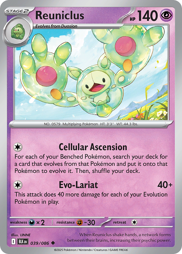 Reuniclus 039/086 Black Bolt