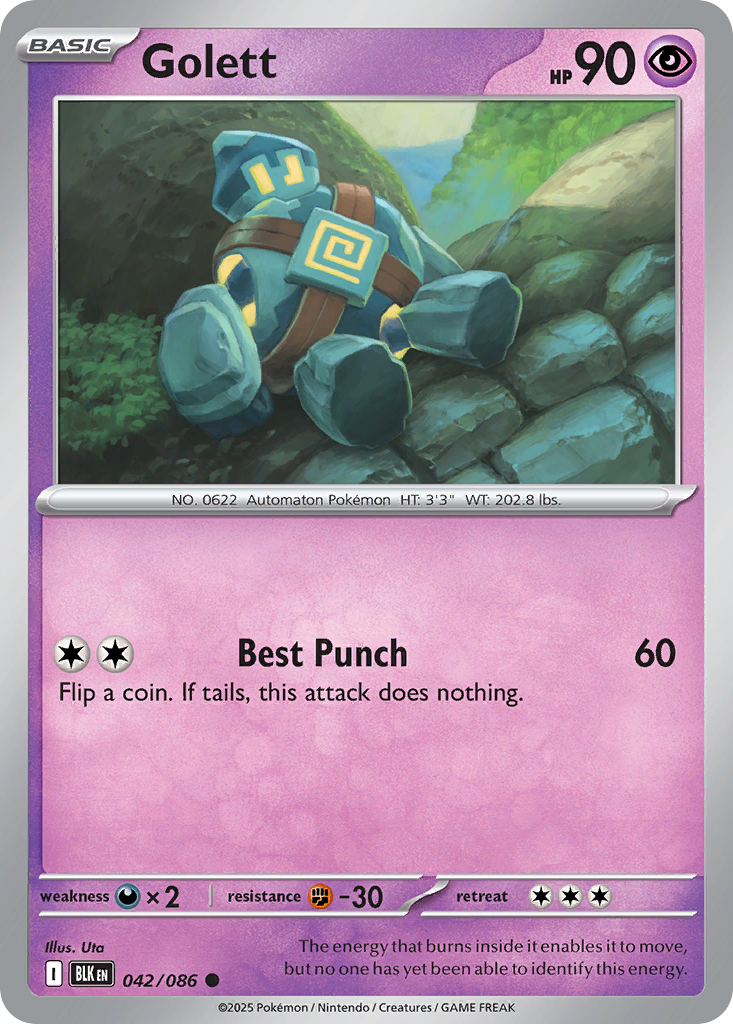 Golett 042/086 Black Bolt