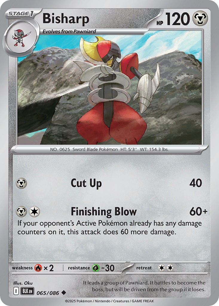 Bisharp 065/086 Black Bolt