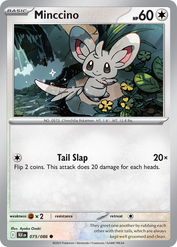 Minccino 075/086 Black Bolt