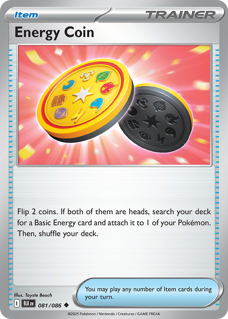Energy Coin 081/086 Black Bolt
