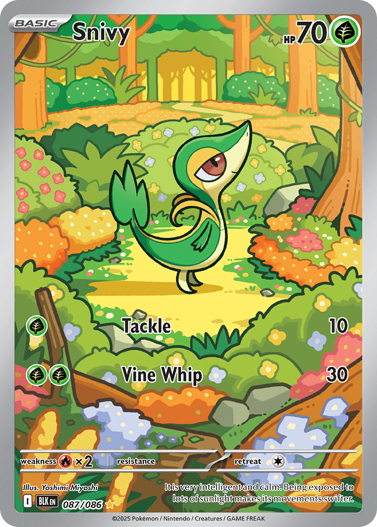 Snivy 087/086 Black Bolt