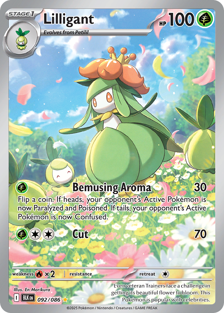 Lilligant 092/086 Black Bolt