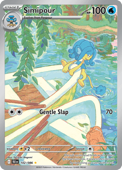 Simipour 102/086 Black Bolt