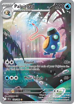 Palpitoad 104/086 Black Bolt
