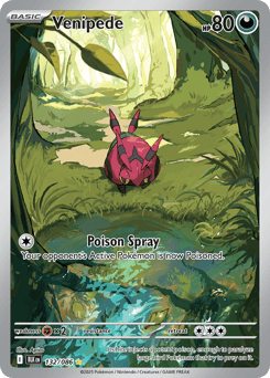Venipede 132/086 Black Bolt