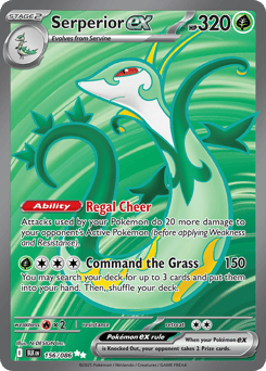 Serperior ex 156/086 Black Bolt