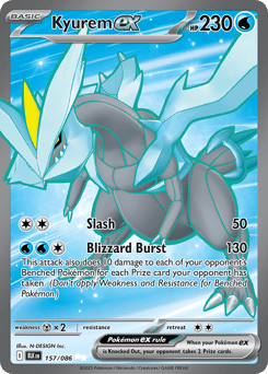 Kyurem ex 157/086 Black Bolt