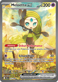 Meloetta ex 167/086 Black Bolt
