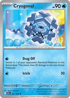Cryogonal 027/086 Black Bolt