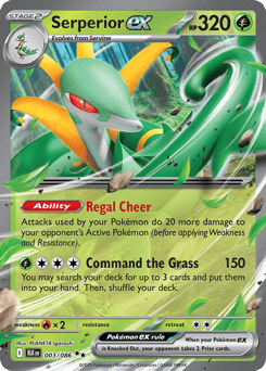 Serperior ex 003/086 Black Bolt