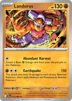 Landorus 053/086 Black Bolt