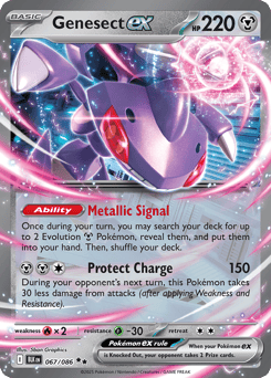 Genesect ex 067/086 Black Bolt