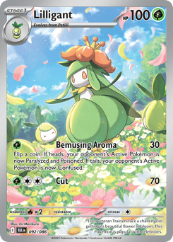 Lilligant 092/086 Black Bolt