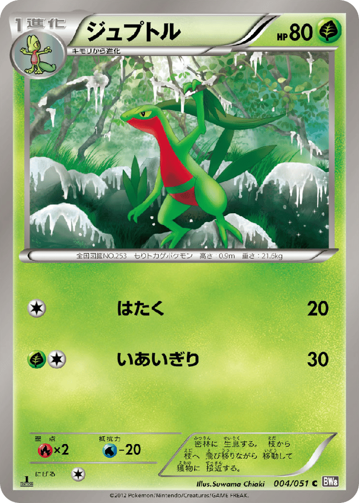 Grovyle 004/051 Spiral Force