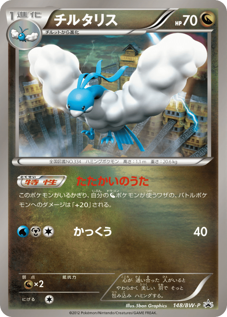 Altaria 148/BW-P Black & White Promos