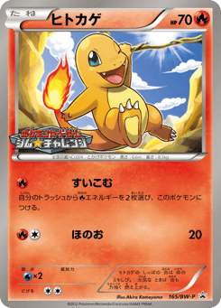 Charmander 165/BW-P Black & White Promos