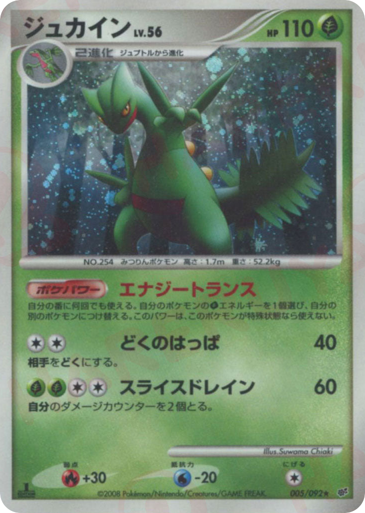 Sceptile 005/092 Intense Fight in the Destroyed Sky