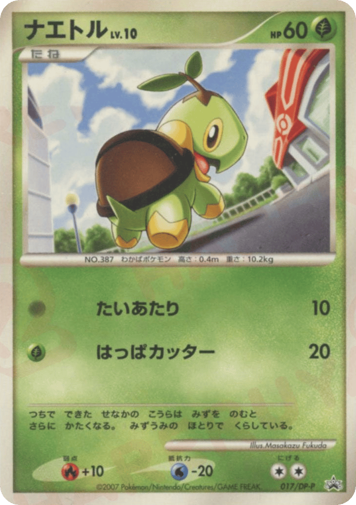 Turtwig 017/DP-P Diamond & Pearl Promos