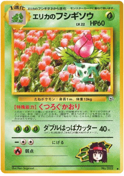 Erika's Ivysaur No.002 Challenge from the Darkness