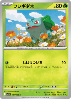 Bulbasaur 001/063 Mega Brave