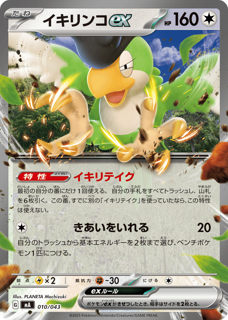 Squawkabilly ex 010/043 MEGA Premium Trainer Box