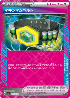 Maximum Belt 031/043 MEGA Premium Trainer Box