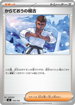 Black Belt's Training 704/742 Start Deck 100 Battle Collection
