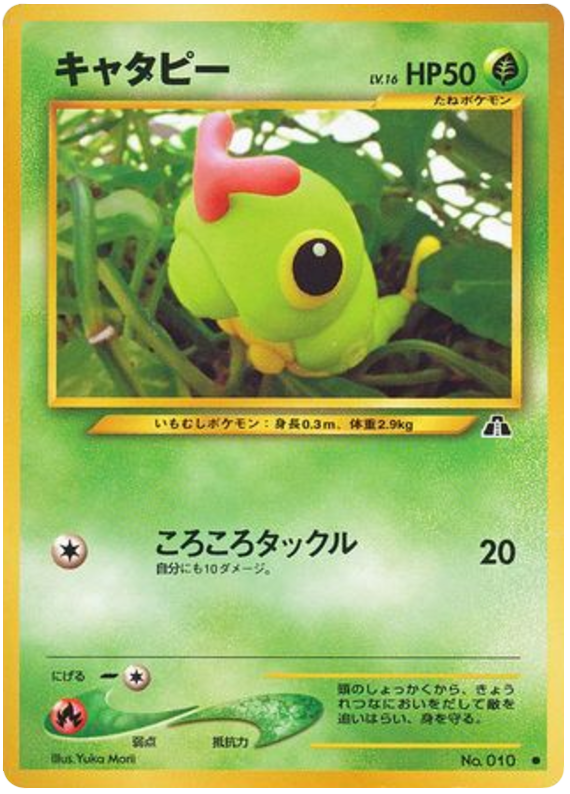Caterpie No.010 Crossing the Ruins...