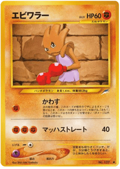 Hitmonchan No.107 Darkness, and to Light...