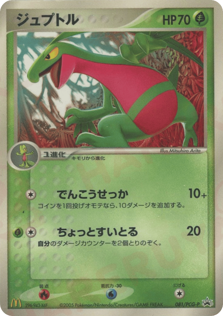 Grovyle 081/PCG-P PCG Promos