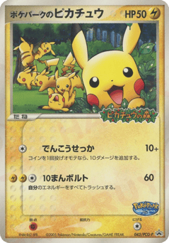 PokéPark's Pikachu 043/PCG-P PCG Promos