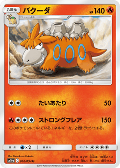 Camerupt 010/054 Sky Legend
