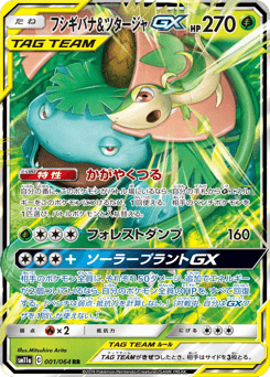 Venusaur & Snivy-GX 001/064 Remix Bout
