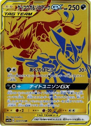 Greninja & Zoroark-GX 223/173 TAG TEAM GX: Tag All Stars