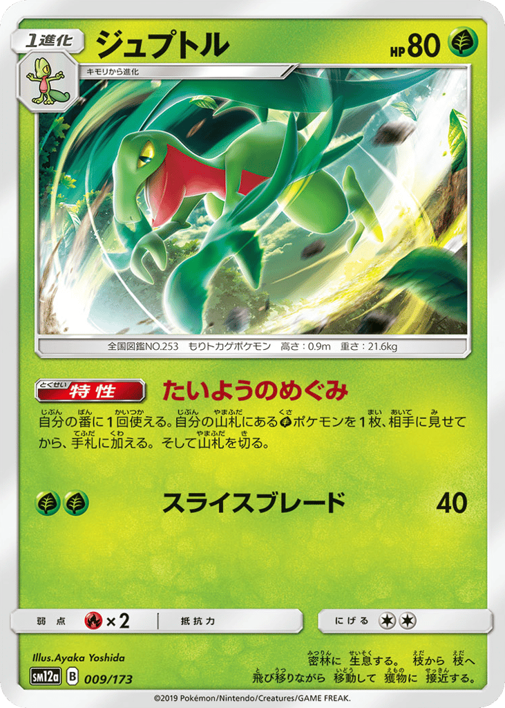 Grovyle 009/173 TAG TEAM GX: Tag All Stars
