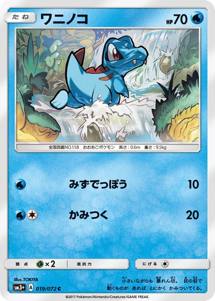 Totodile 019/072 Shining Legends